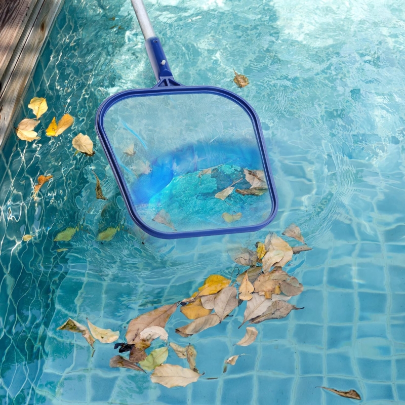 Siatka do wyławiania nieczystości z basenu + Kijek
