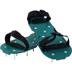 Areator wertykulator do napowietrzania trawników w formie nakładek na buty 2 sztuki