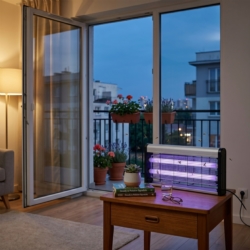 Lampa owadobójcza elektryczna UV przemysłowa 40W + Łańcuch do zawieszenia