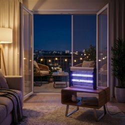 Lampa owadobójcza elektryczna UV przemysłowa 20W + Łańcuch do zawieszenia