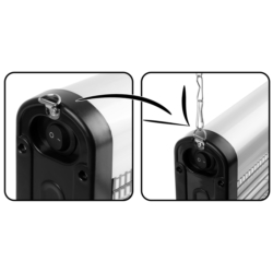 Lampa owadobójcza elektryczna UV przemysłowa 20W + Łańcuch do zawieszenia