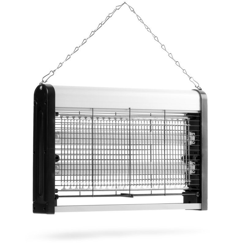 Lampa owadobójcza elektryczna UV przemysłowa 20W + Łańcuch do zawieszenia