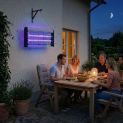 Lampa owadobójcza elektryczna UV przemysłowa 30W + Łańcuch do zawieszenia