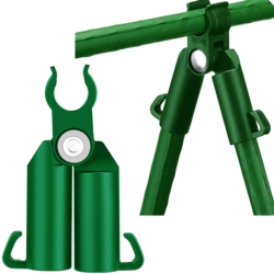 Łącznik szczytowy kątowy do tyczek do roślin 11mm 4szt.