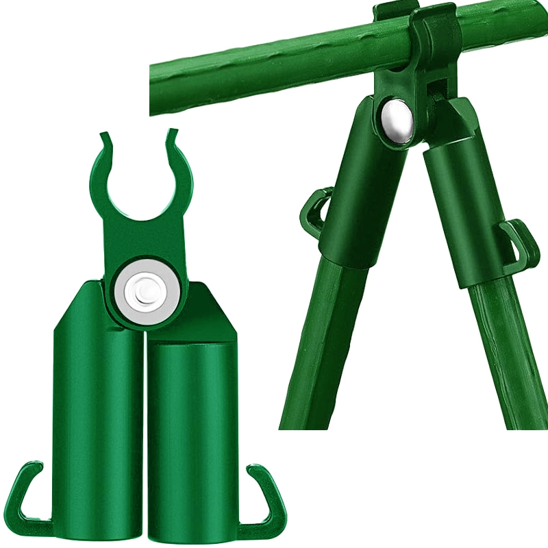 Łącznik szczytowy kątowy do tyczek do roślin 11mm 4szt.