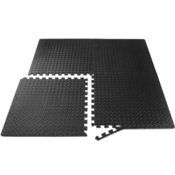 Mata piankowa antypoślizgowa pod sprzęt na siłownie puzzle 4szt.