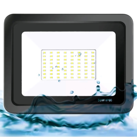Halogen roboczy 50W LED SMD 230V IP66
