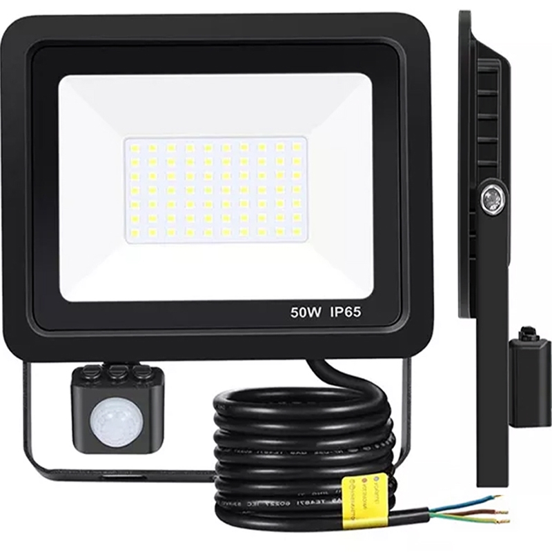 Halogen roboczy 50W LED SMD 230V IP66 z czujnikiem ruchu