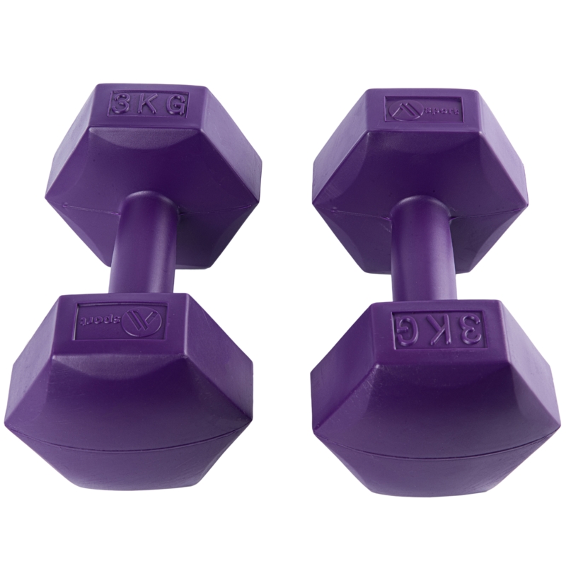 Hantle bitumiczne hexagonalne Fioletowe 2x3kg