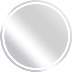 Lustro okrągłe do zawieszenia z oświetleniem LED 80cm