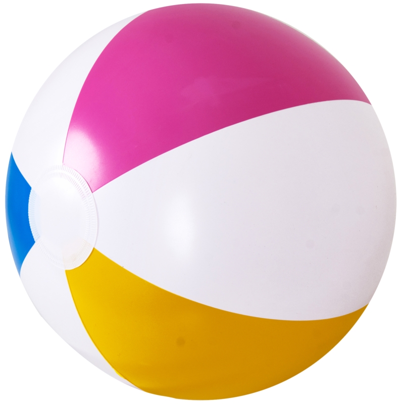 Piłka plażowa dmuchana Kolorowa 40cm