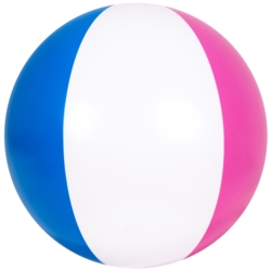 Piłka plażowa dmuchana Kolorowa 40cm