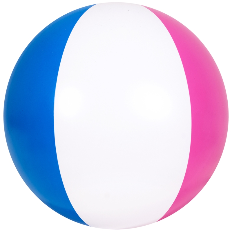 Piłka plażowa dmuchana Kolorowa 40cm
