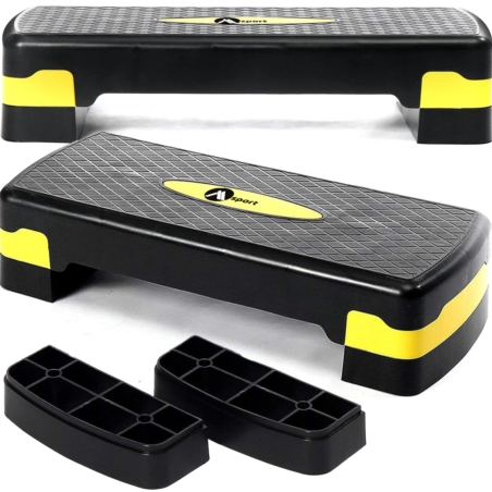 Step do aerobiku fitness 2-stopniowy