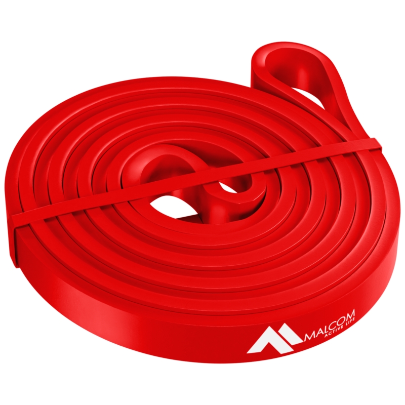 Guma oporowa do ćwiczeń gumy Powerband Czerwona 6-10kg