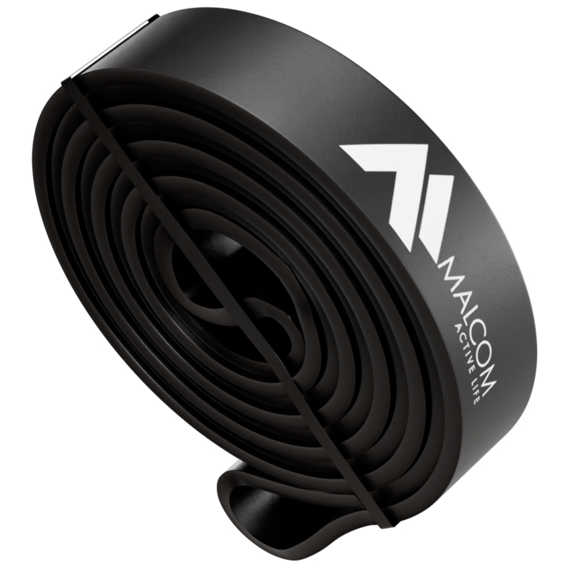Guma oporowa do ćwiczeń gumy Powerband Czarna 11-17kg
