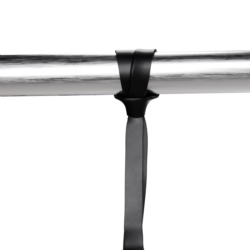 Guma oporowa do ćwiczeń gumy Powerband Czarna 11-17kg