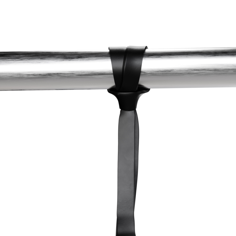 Guma oporowa do ćwiczeń gumy Powerband Czarna 11-17kg