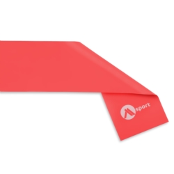 Guma do rehabilitacji taśma oporowa 0,2mm 2-4kg Czerwona