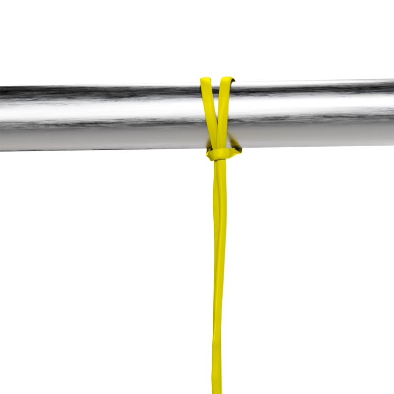 Guma oporowa do ćwiczeń gumy Powerband Żółta 1-5kg