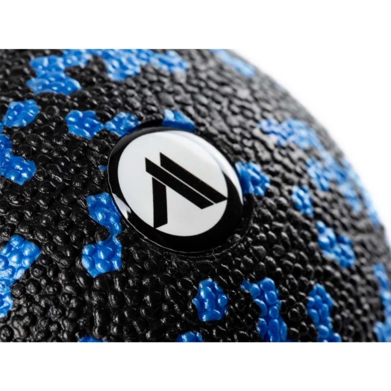 Piłka do masażu podwójna duoball Niebieska 16x8cm
