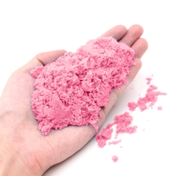 Piasek kinetyczny magiczny do zabawy 1kg Różowy