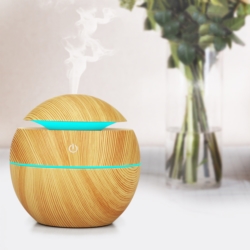 Nawilżacz powietrza automatyczny z aromaterapią Jasny Brąz 130ml