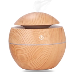Nawilżacz powietrza automatyczny z aromaterapią Jasny Brąz 130ml