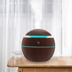 Nawilżacz powietrza automatyczny z aromaterapią Ciemny Brąz 130ml