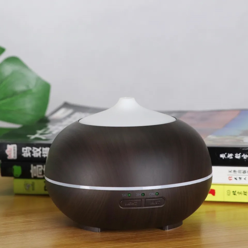 Nawilżacz powietrza z aromaterapią oświetlenie LED + Pilot