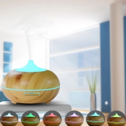 Nawilżacz powietrza z aromaterapią oświetlenie LED + Pilot