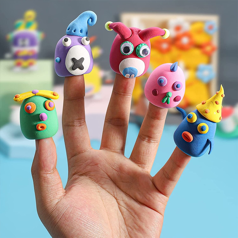 Piankolina magiczna masa plastyczna 24 sztuki + 6x Szpatułki