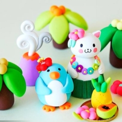 Piankolina magiczna masa plastyczna 24 sztuki + 6x Szpatułki