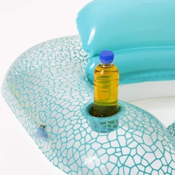 Fotel do pływania dmuchany + Cupholder BESTWAY
