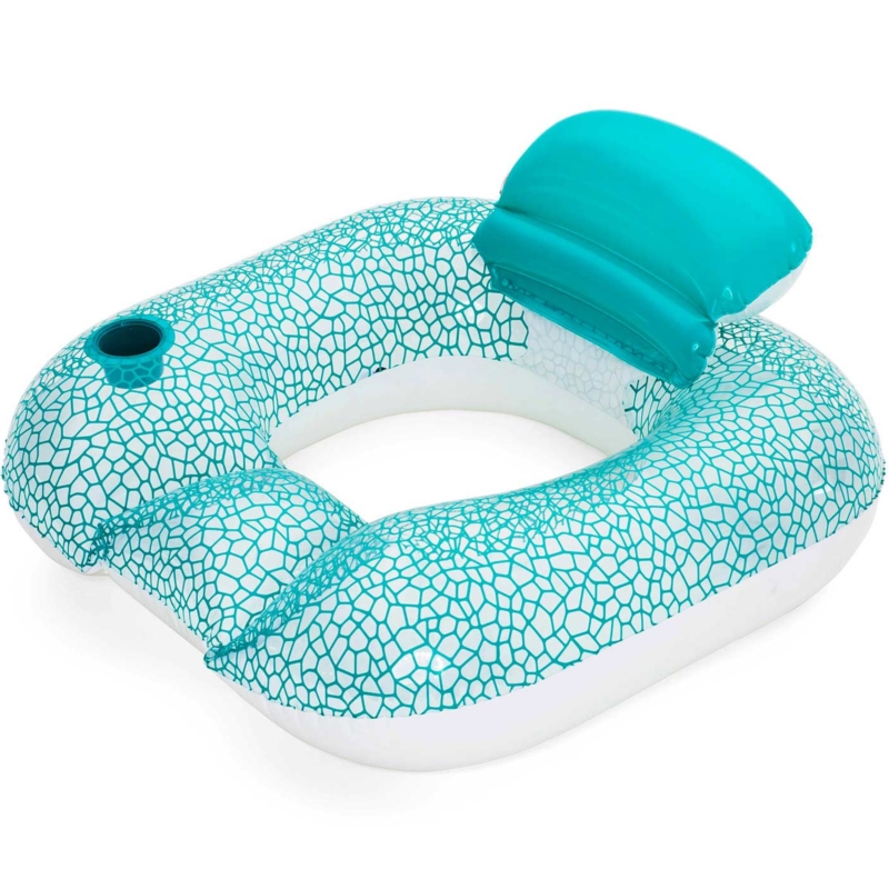 Fotel do pływania dmuchany + Cupholder BESTWAY