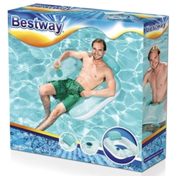 Fotel do pływania dmuchany + Cupholder BESTWAY