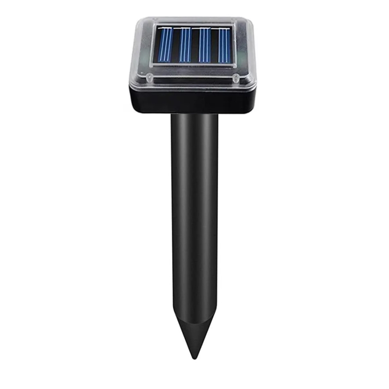 Odstraszacz na krety, gryzonie solarny kwadratowy zestaw 4 sztuk