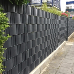 Komplet klipsów do taśmy ogrodzeniowej HARD klipsy19cm Antracyt 24 sztuki