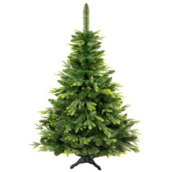 Choinka sztuczna na stojaku Sosna naturalna z gałązkami PE 220cm