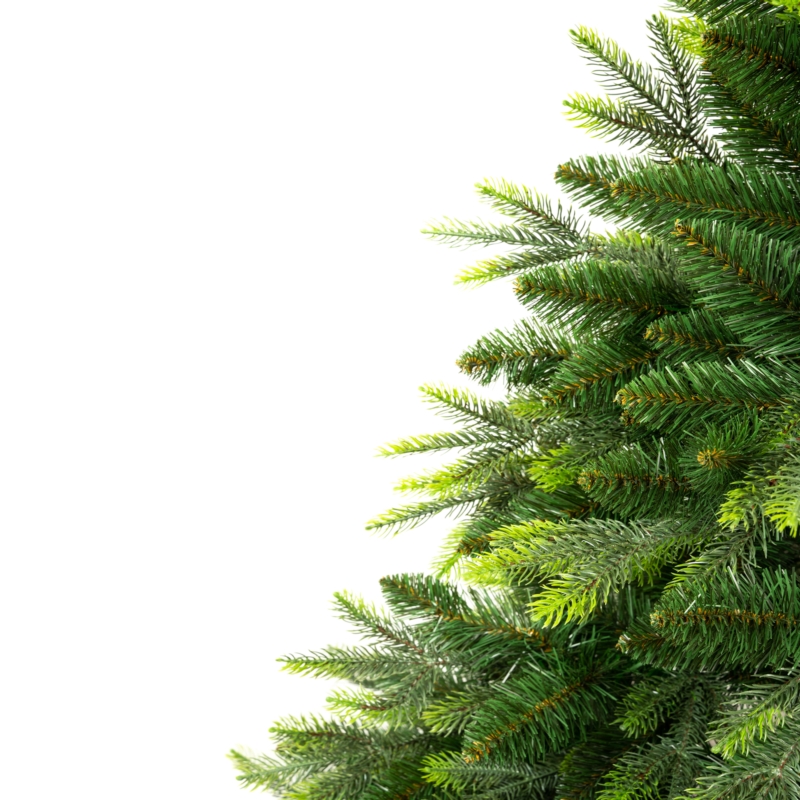 Choinka sztuczna na stojaku Sosna naturalna z gałązkami PE 220cm