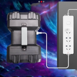 Latarka wielofunkcyjna z uchwytem akumulatorowa z funkcją Powerbank XXL