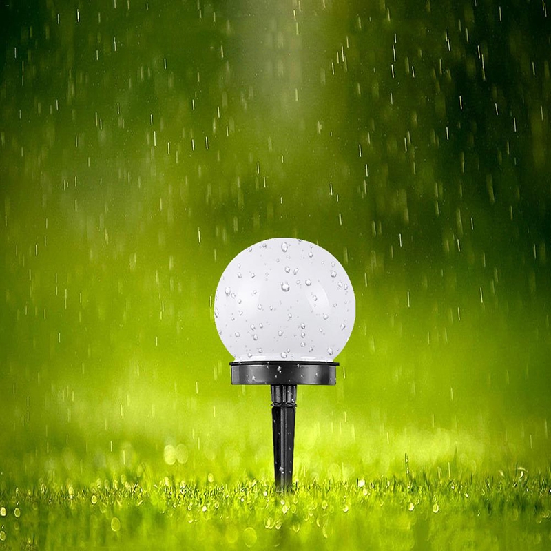 Lampa solarna gruntowa Kula świetlna LED 10cm 6sztuki
