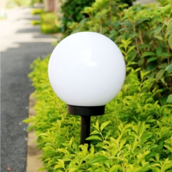 Lampa solarna gruntowa Kula świetlna LED 10cm 6sztuki