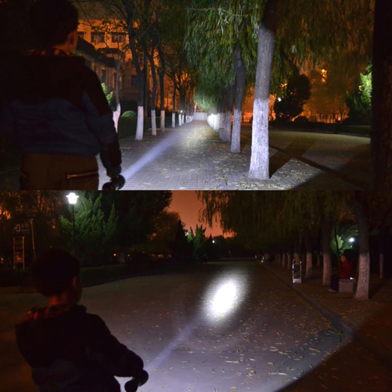 Latarka z uchwytem akumulatorowa LED XML-T6 ZOOM XXL