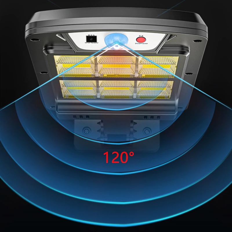 Lampa solarna naścienna LED 300W + Uchwyt + Pilot