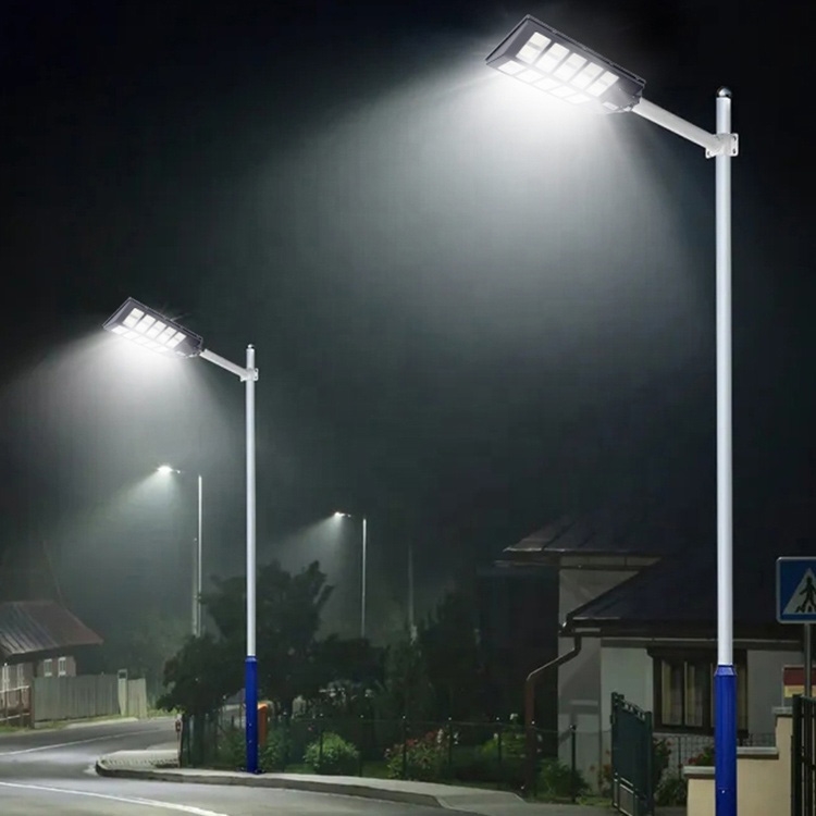 Lampa solarna naścienna LED 500W 62x36cm