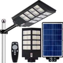 Lampa solarna naścienna LED 600W 69x34cm