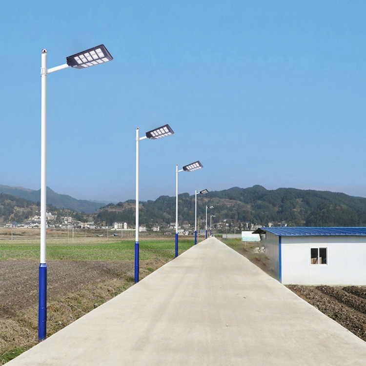 Lampa solarna naścienna LED 600W 69x34cm