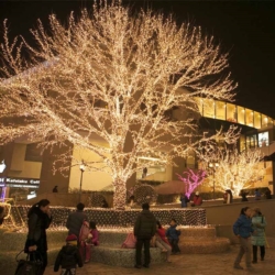 Lampki choinkowe świąteczne 200LED 12m IP44 Biały Ciepły
