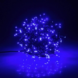 Lampki choinkowe świąteczne 500LED 32m IP44 Niebieski
